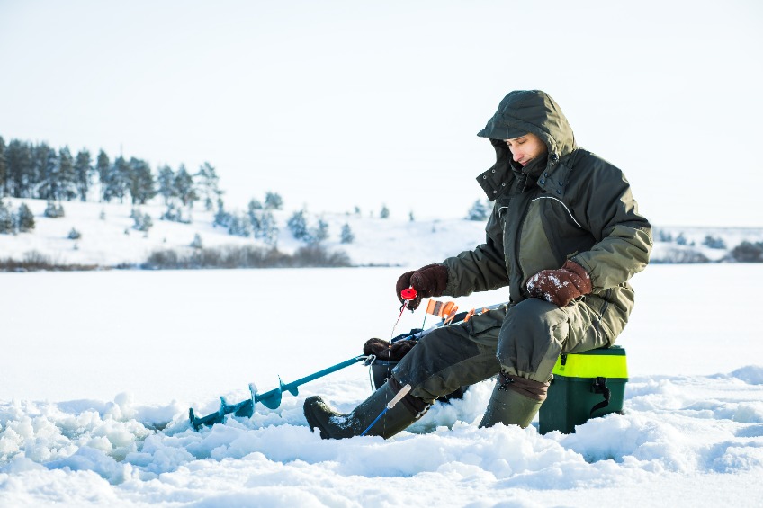  Eskimo Women's Standard Ice Fishing, Frost, Small : Sports &  Outdoors