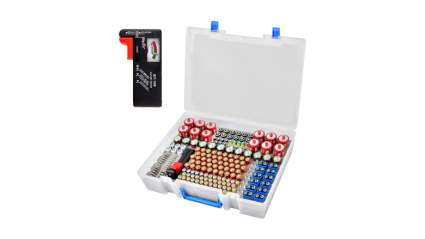 Alkoo Battery Organizer Box