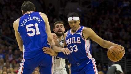 Heartwarming Viral Clip of Tobias Harris and Boban Marjanović Softens Blow of Sixers Loss
