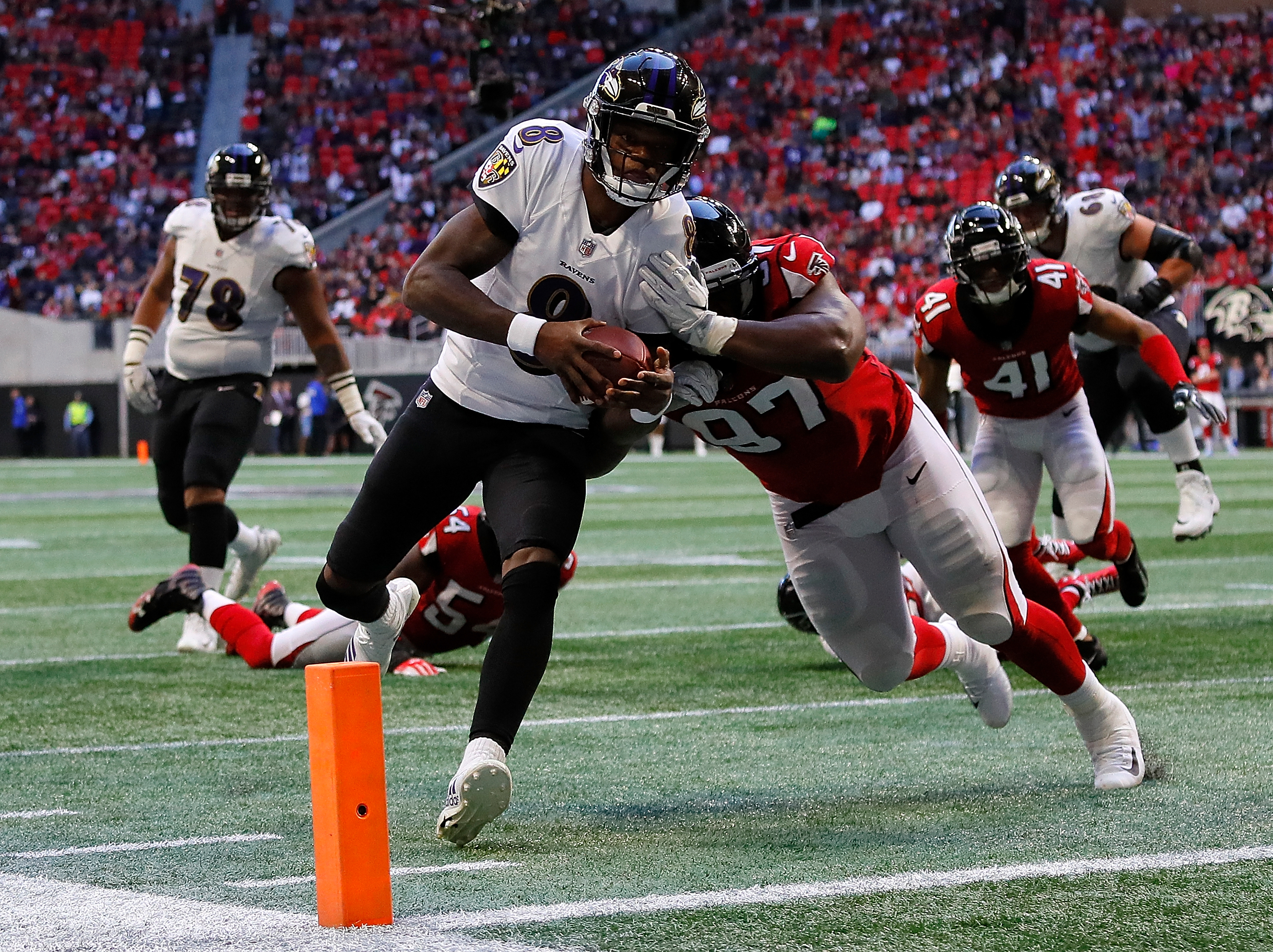 Ravens Are Hopeful Lamar Jackson Will Be Back Vs. Falcons