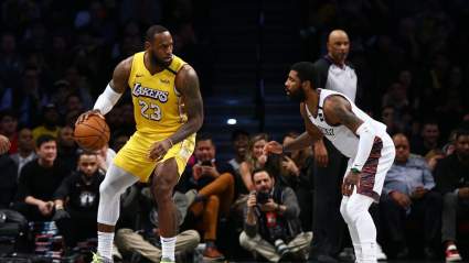 Lakers Star LeBron James Goes Off on Media in Fiery Kyrie Irving Rant