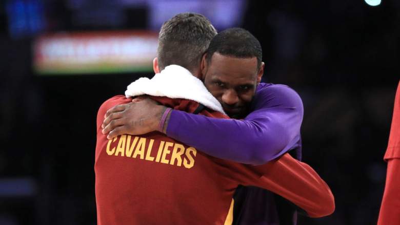 LeBron James insists he's still chasing titles with Lakers; Cavs