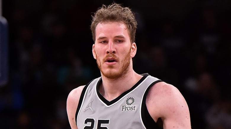 Jakob Poeltl of the San Antonio Spurs, who was linked to the Golden State Warriors.