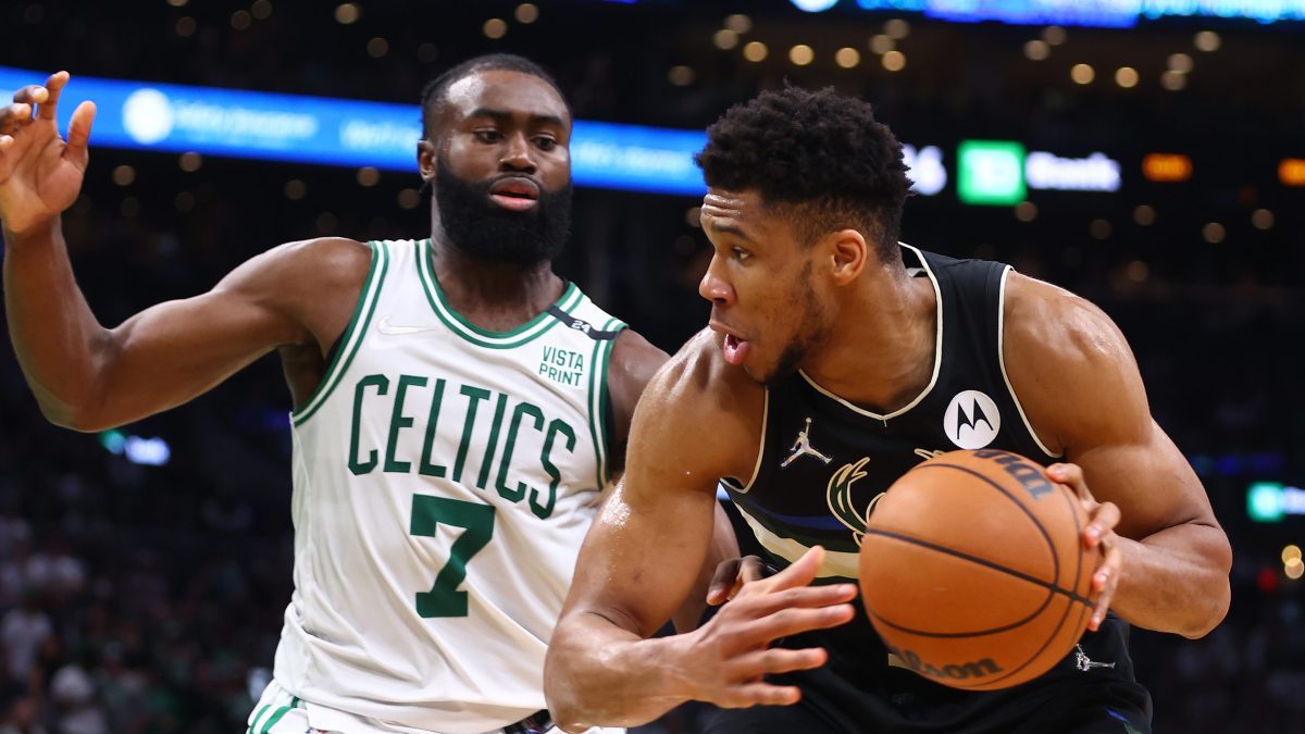 Jaylen Brown Sounds Off On Altercation With Giannis Antetokounmpo