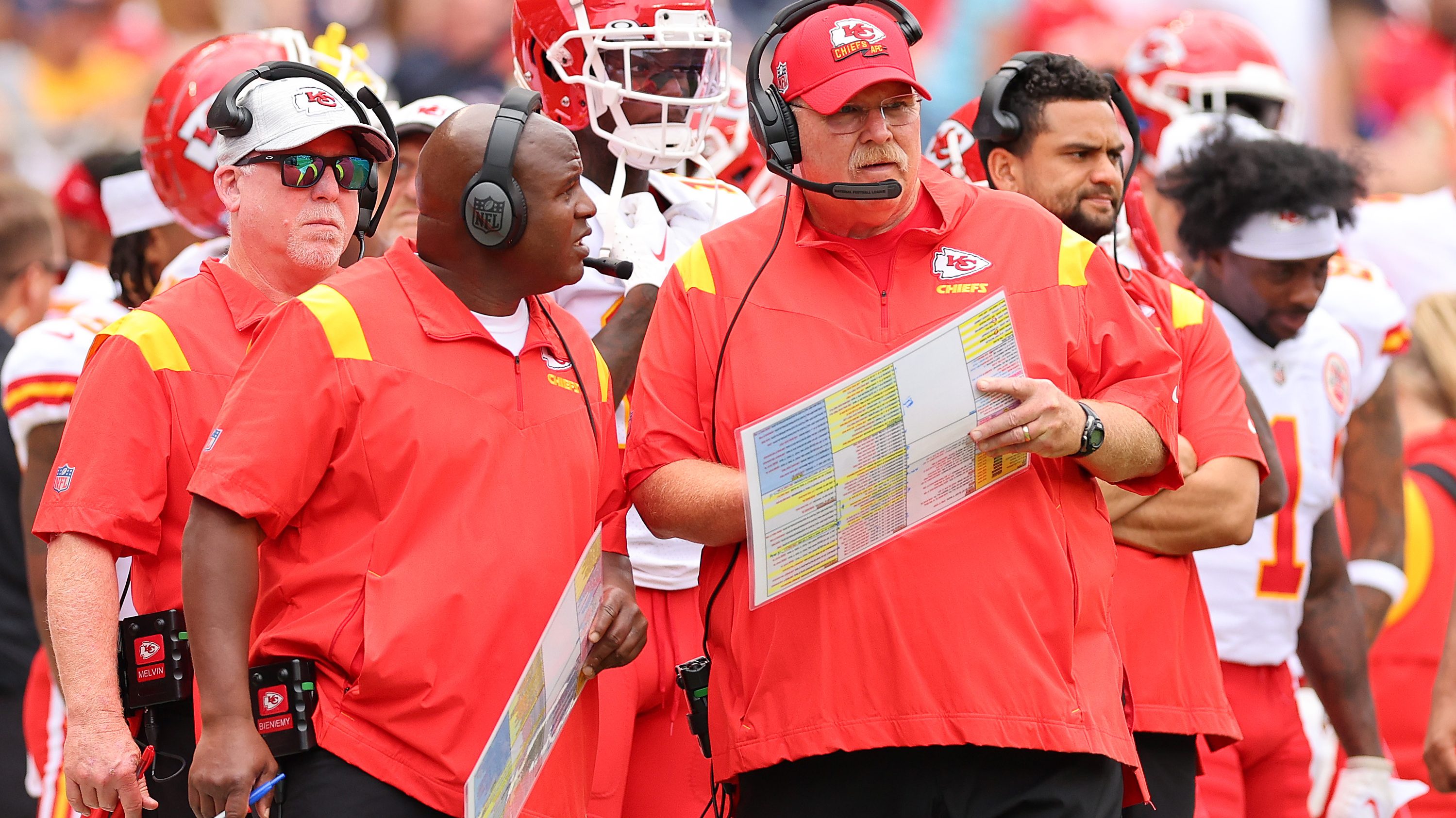 Andy Reid Reacts To Eric Bieniemy Being Linked To Broncos HC Job