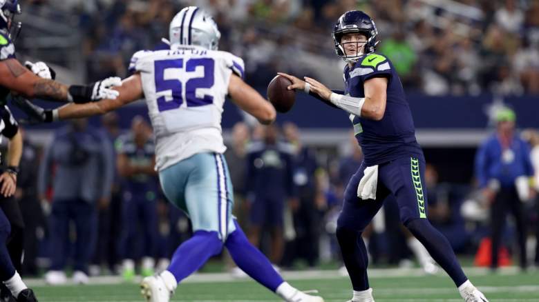 Defensive end Mika Tafua of the Dallas Cowboys sacks quarterback News  Photo - Getty Images