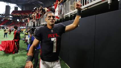 Falcons Twitter Reacts to Marcus Mariota ‘Quitting’ Team