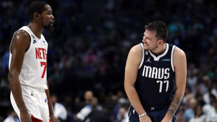 Nets’ Kevin Durant Issues NSFW Message to Luka Doncic After Historic Performance