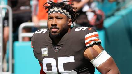 Browns Star Myles Garrett Takes Clear Stance on Recent Punishment