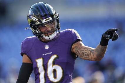 Ravens Designate 2nd-Year Wide Receiver to Return to Practice