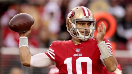 Jimmy Garoppolo Reveals Who’ll Give the 49ers a ‘Big Boost’ in Week 13