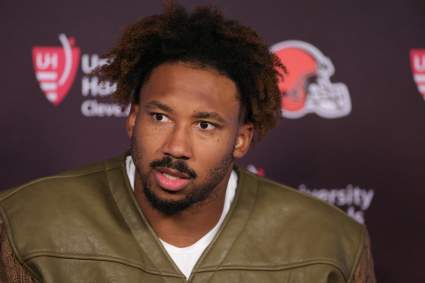 Browns Star Pass Rusher Myles Garrett Praises Ravens Backup QB