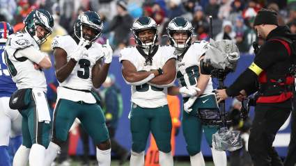 Eagles Player Puts Giants Heckler on Notice: ‘F*** You, Piece of S***’