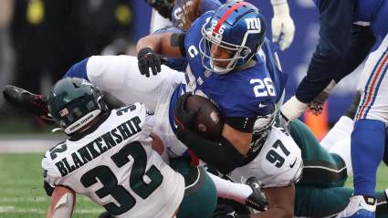 Saquon Barkley Responds to ‘Pitch Count’ in Eagles vs. Giants