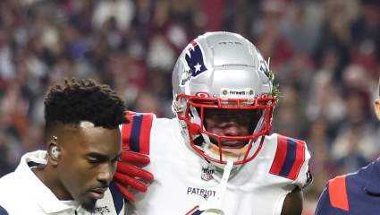 Patriots Playmaker Takes Crushing Hit, Teammate Wildly Motions For Help