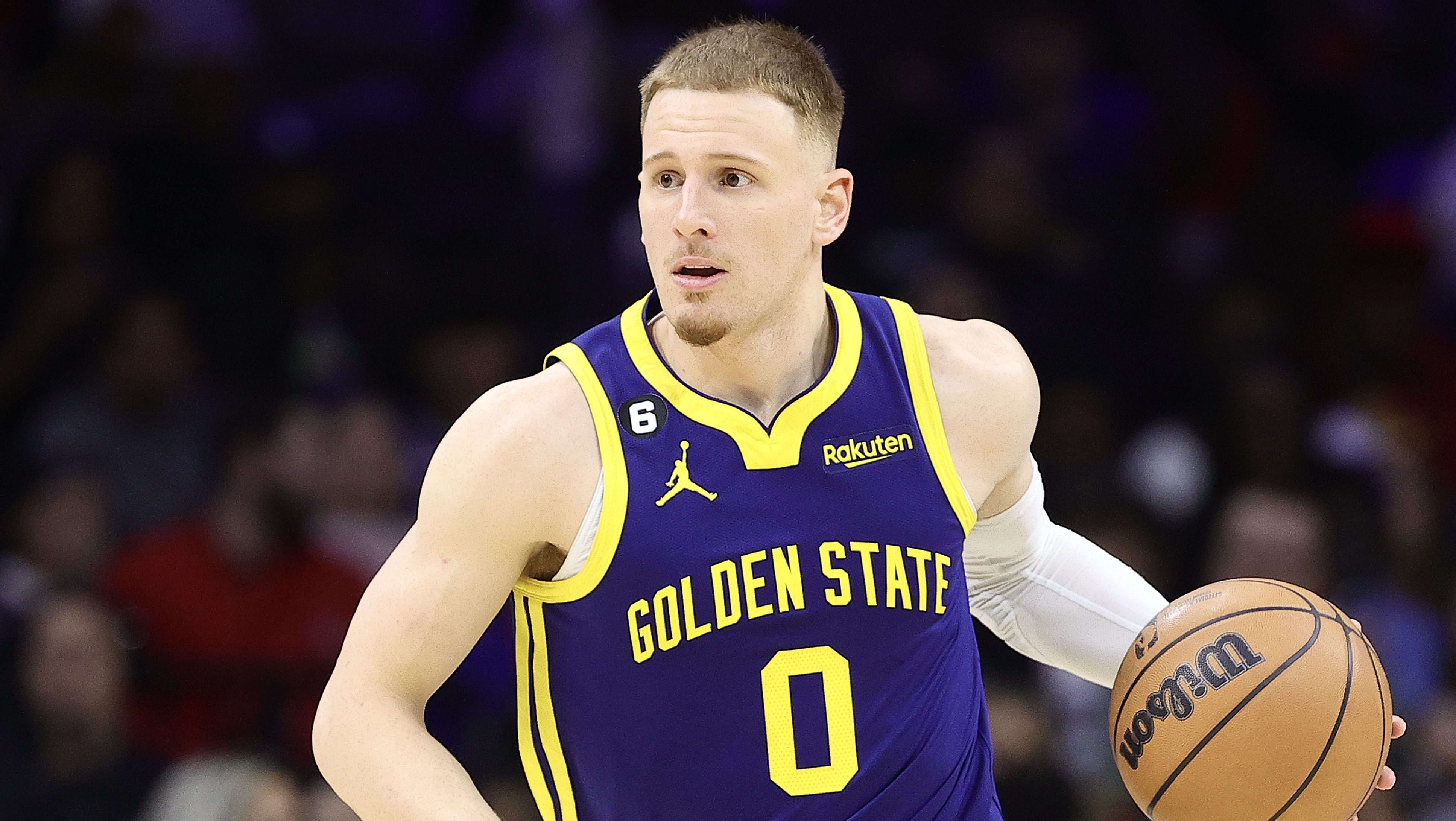 Golden State Warriors' Donte DiVincenzo stars vs. Sixers