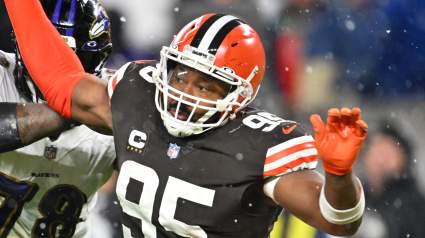 Browns Break Silence on Benching Myles Garrett Against Saints