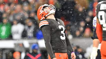 Browns Send Message on Kicking Situation After 2-Miss Day