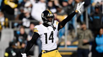 Steelers WR Diontae Johnson Sends Major Props to Rookie George Pickens