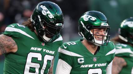 Video of Zach Wilson’s Christmas Gift to Jets O-Line Goes Viral