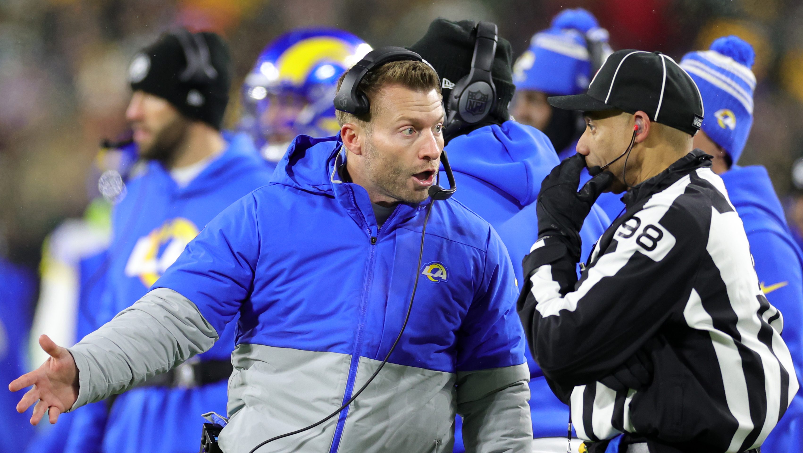 Los Angeles Rams head coach Sean McVay defended by Jared Goff after Super  Bowl defeat, NFL News