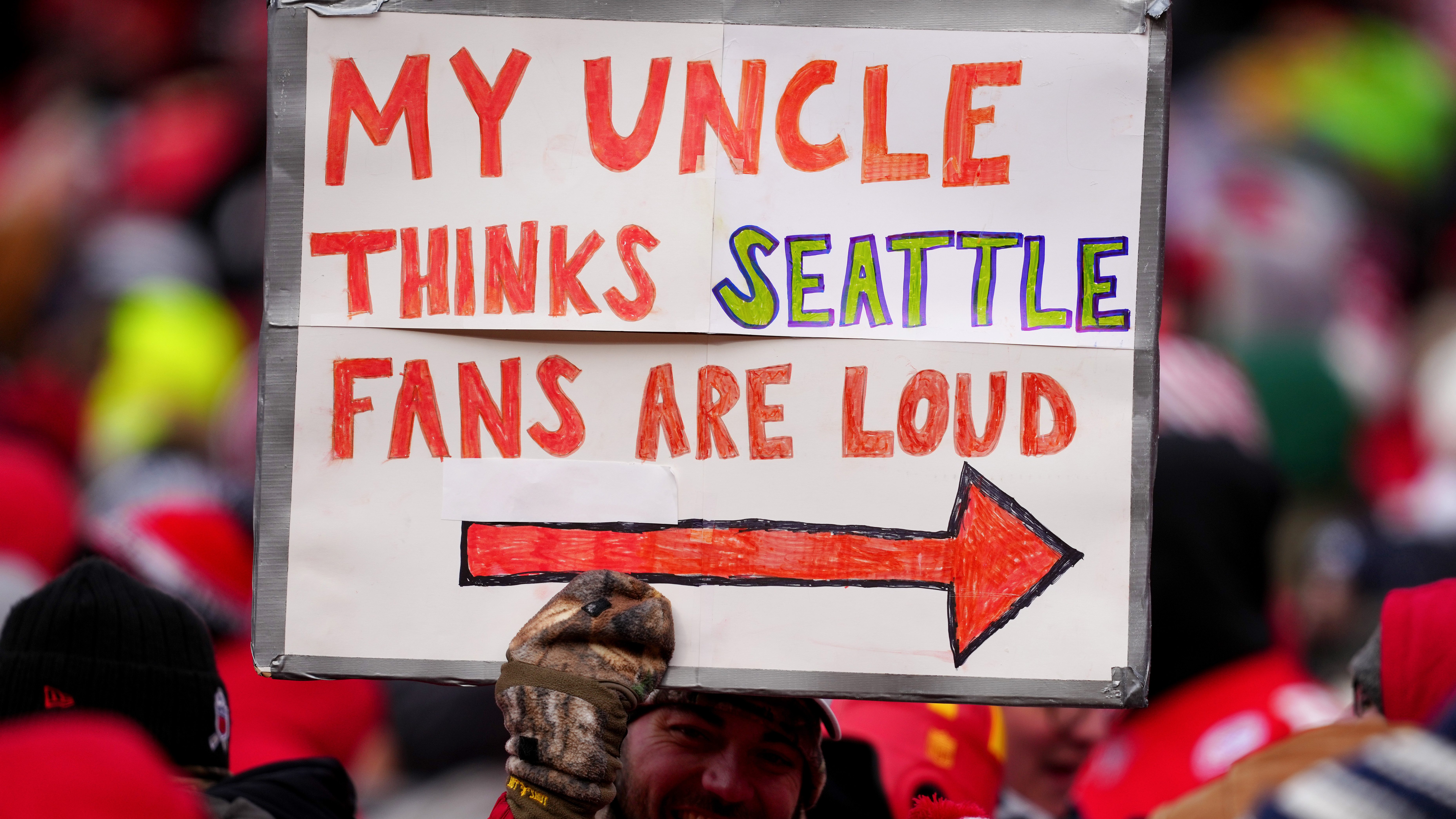 KC Fans Troll ChiefsAholic at Chiefs-Seahawks Game [LOOK]