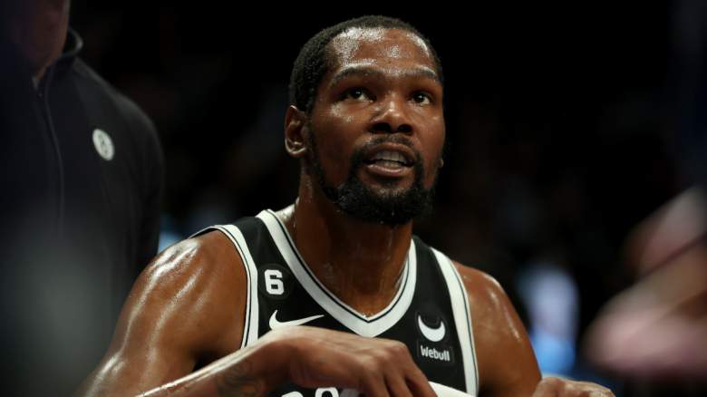 Kevin Durant Warriors-Nets
