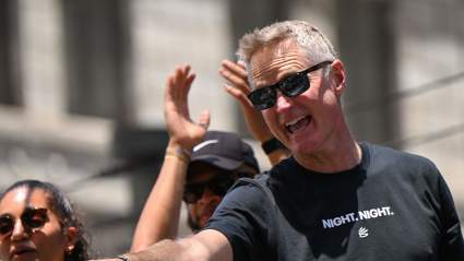 Warriors Coach Steve Kerr Seemingly Caught Recruiting Two-Way Vet