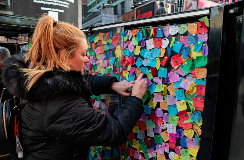 Times Square Wishing Wall