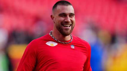 Travis Kelce’s Sideline TD Reaction Goes Viral Amid Historic Game [LOOK]