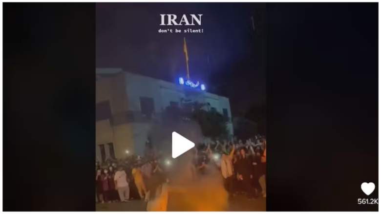 iranian protesters iran protests tiktok