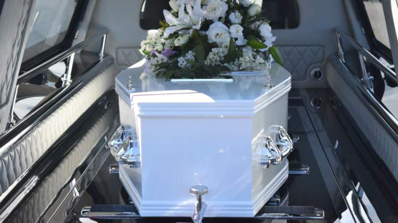 A coffin.