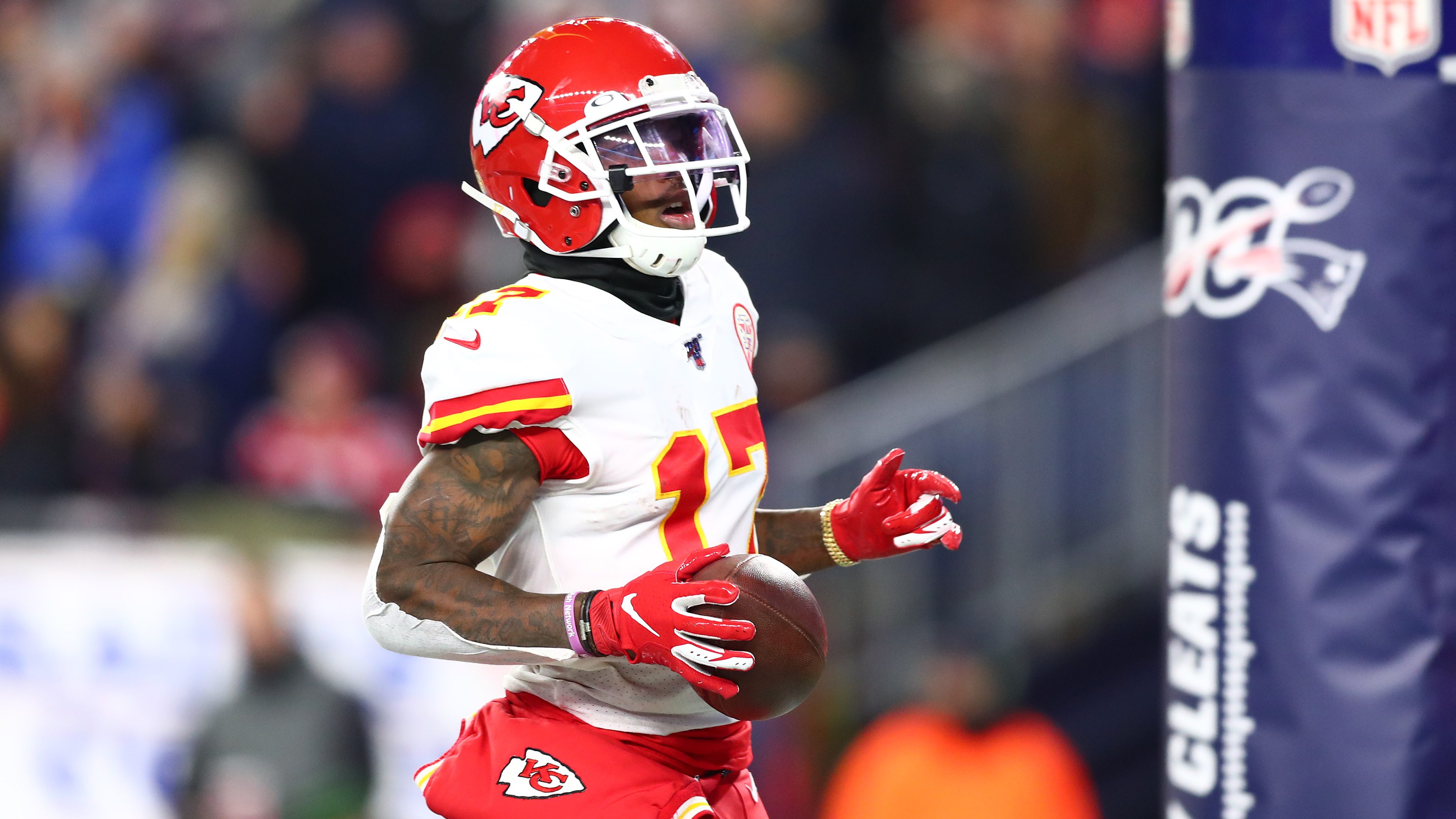 Chiefs WR Mecole Hardman ruled out Saturday against Jacksonville