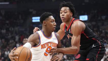 Scottie Barnes Takes Another Shot at Knicks With RJ Barrett Jab