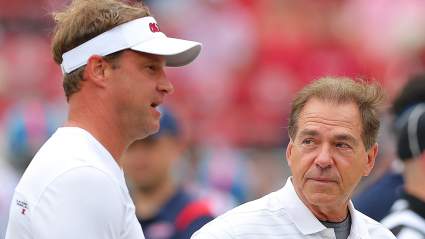 Lane Kiffin Tweets Out Article About Nick Saban, Alabama Football NIL