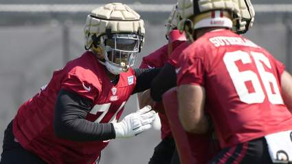 49ers Rookie Lineman Draws Rave Reviews From his Coaches