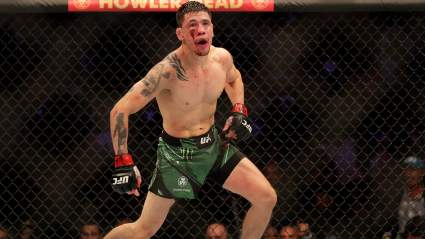 Brandon Moreno Reacts to Getting Hit By Beer From Fans at UFC 283