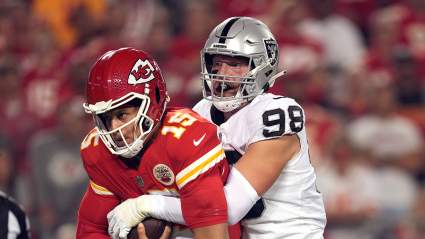 Maxx Crosby Sounds off on Tense Viral Moment With Patrick Mahomes