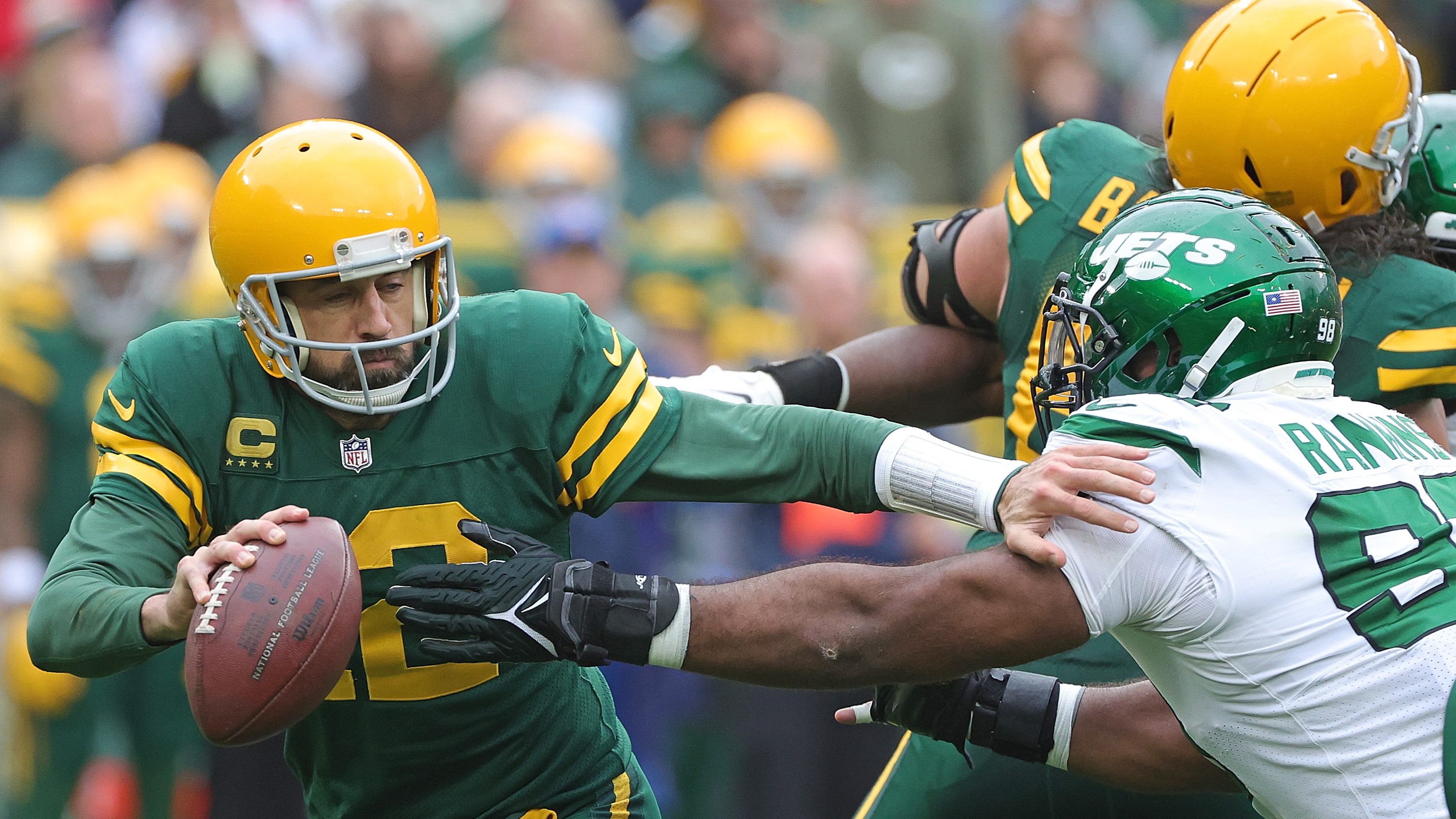 Aaron Rodgers set a new #Packers - Green Bay Packers