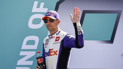Denny Hamlin Inks Deal With Dale Earnhardt Jr.’s Dirty Mo Media