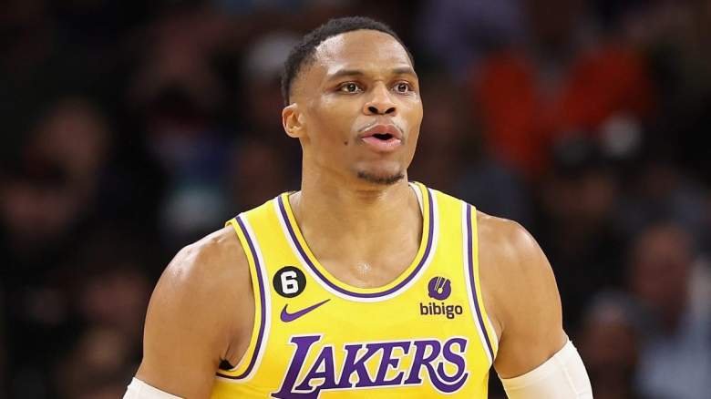 Russell Westbrook of the Los Angeles Lakers.
