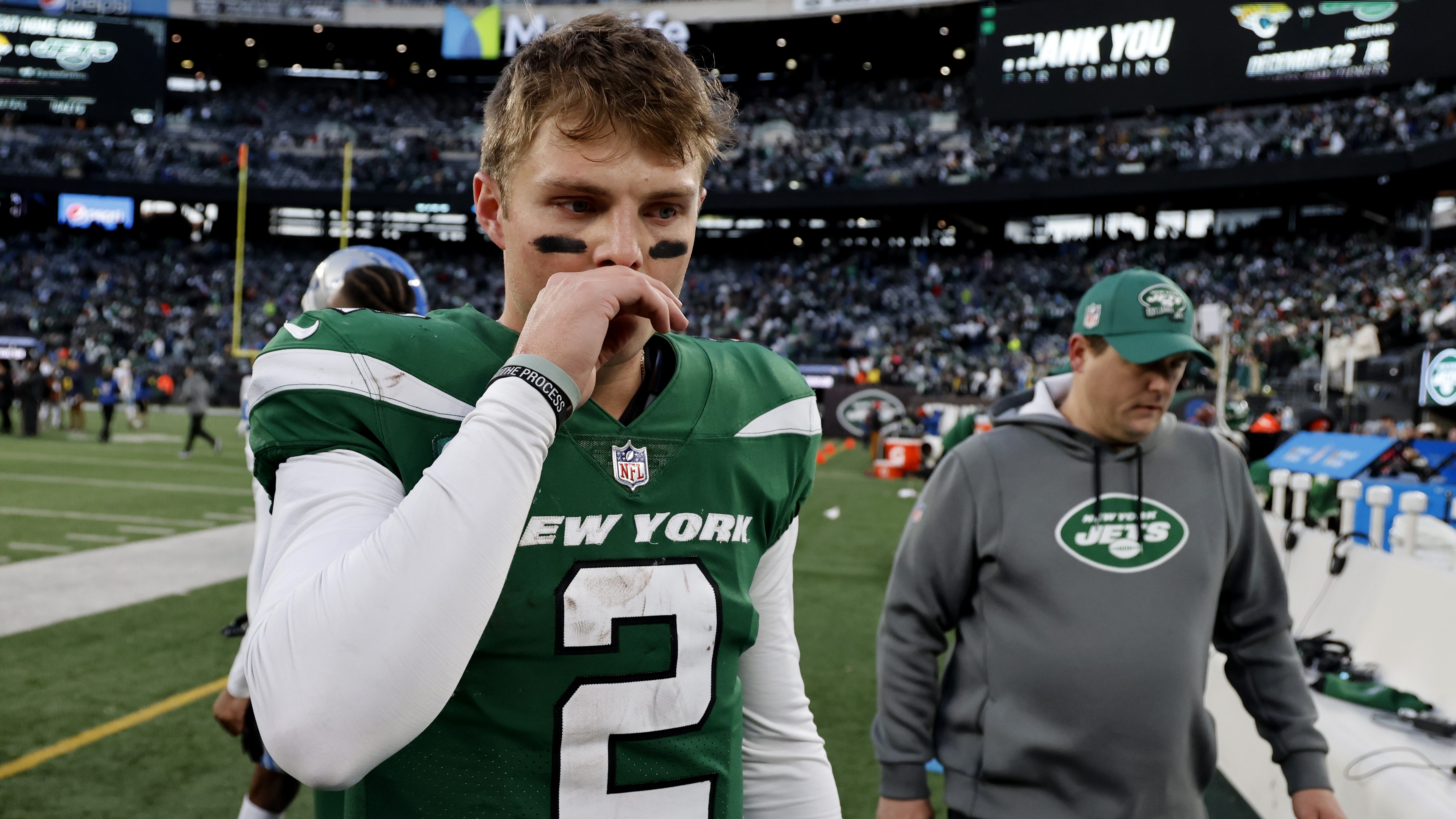 Report: Jets Don't Plan To Shop QB Zach Wilson In Offseason