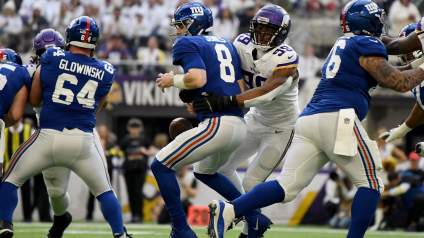 Struggling Giants’ Rookie Returns to Face Nightmare Matchup vs. Vikings