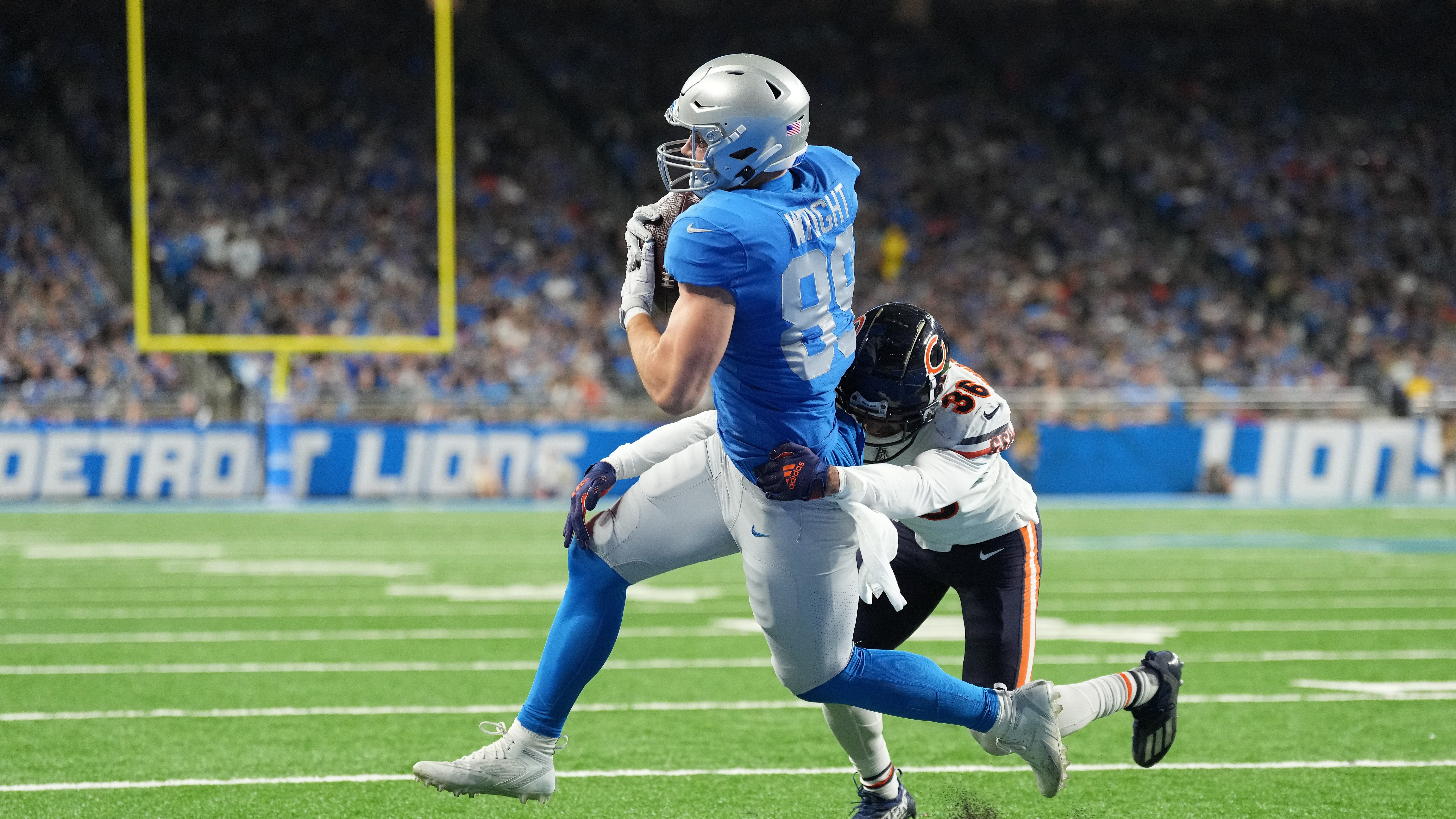 Two Detroit Lions tight ends score touchdowns vs. Green Bay Packers