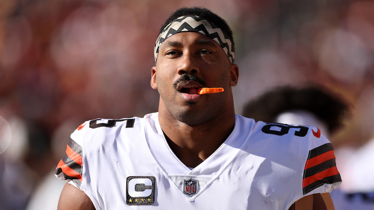 Browns DE Myles Garrett Sends Warning To Steelers