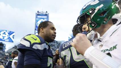Zach Wilson & Geno Smith Share Viral Moment After Jets-Seahawks Game
