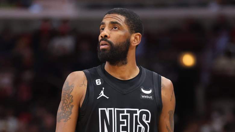 Kyrie Irving of the Brooklyn Nets.