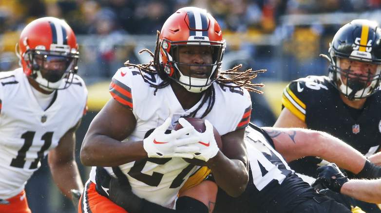 RB Kareem Hunt is ready to showcase his game in return to the Browns