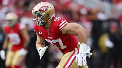 NFL Legend Shares Words With 49ers’ Nick Bosa After S.F. Rout [WATCH]