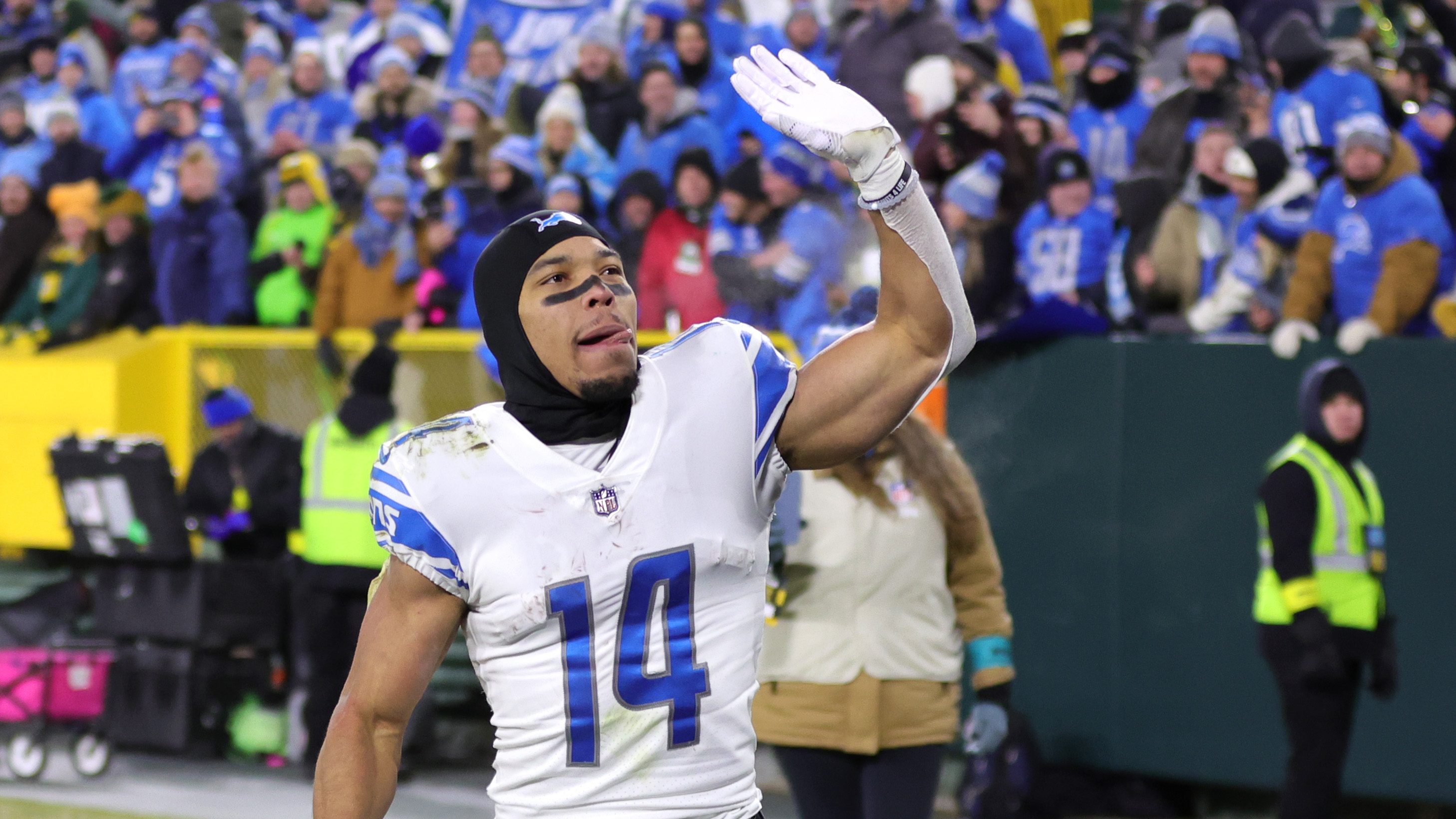 Lions WR Amon-Ra St. Brown embracing big-time showdown with tough